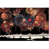 パズルの達人 450スモールピース 長岡まつりの花火-新潟 08-513