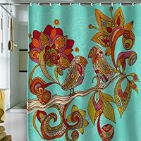 DENY Designs Valentina Ramos Hello Birds Shower Curtain, 69 by 72-Inch
