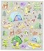 Multicolored Stickers, Camping Trip