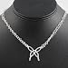 Sterling Silver Necklaces - Butterfly - Length: 16", Height: 25mm