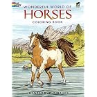 Wonderful World of Horses Coloring Book (Dover Coloring Book) by John Green