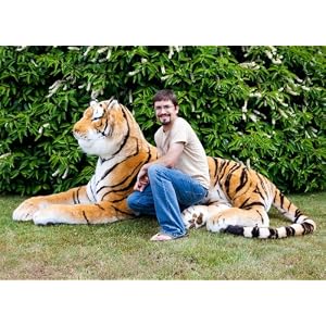 LIFESIZE 7 Foot Brown Bengal Tiger - (Shrinkable) by 