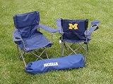 Michigan Wolverines New Outdoor Folding Kids Chair