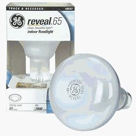 GE 48692 Reveal Bulb, R-30 Indoor Floodlight, 65 Watts