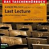 Last Lecture: Das Taschenh�rbuch. 5 CDs