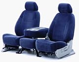 Coverking Custom Seat Covers Velour DK Blue Best fitted for 1984 to 1988 Corvette