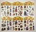 6 Päckchen Pirat Tätowierungen (6 packs of pirate tattoos)