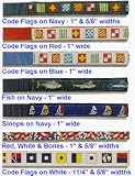 Nautical Pet Leashes - 1 inch