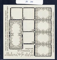 Jeannetta Kendall Dollhouse Miniature Placemats