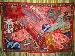 Unique Gift- antique India Style Room Decor Wall Hanging Tapestry 60 X 40 Inches