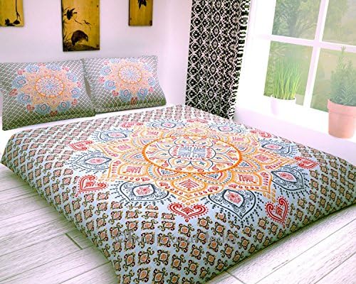 Indian Comforter Duvet Doona Cover Mandala Hippie Bohemian Twin Size Quilt Cover