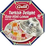 Galil Turkish Delight Octagon, Assorted, 8.8-Ounce Box (Pack of 1)