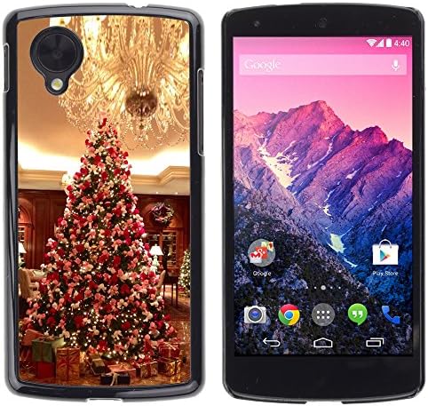 ArtCases Slim Design Case Cover Armor Shell / Christmas Holiday Huge Christmas Tre 1117 / LG Google Nexus 5