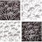 Willow Morning, Willow Night Original Hand-Painted Oil on Canvas 4-pc. Set