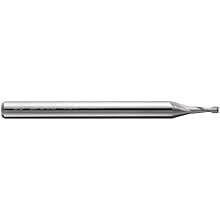 Niagara Cutter ME230 Carbide Square Nose End Mills, Inch, Uncoated (Bright) Finish, Roughing and Finishing Cut, Non-Center Cutting, 30 Degree Helix, For Use With All Materials