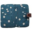 【2011年春夏モデル】キャスキッドソン ジップウォレット 折財布 Folded Zip Wallet Spot Slate Blue