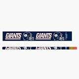 New York Giants Pencil with Eraser 12 Pack