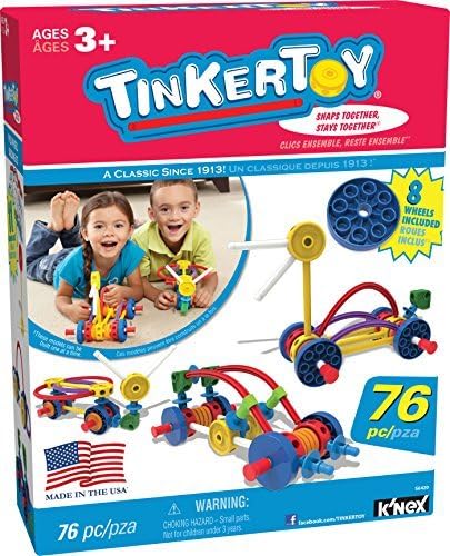 Tinkertoy Wild Wheels Building Set by TINKERTOY