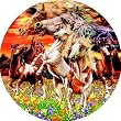 14 Horses 1000pc Jigsaw Puzzle by Steven Michael Gardner