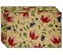 Pfaltzgraff Napoli Garden 4-Piece Placemat Set, Multi