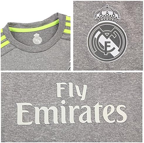 2015/2016 #1 I. Casillas Away (Grey) Kids Youth Football Soccer Jersey & Short
