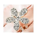 Carol Dauplaise Flower Stretch Ring