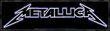 Metallica - Rectangle Logo - Sticker / Decal