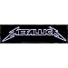 Metallica - Rectangle Logo - Sticker / Decal