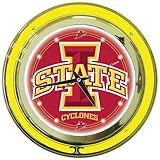 Trademark Iowa State University 14 inch Diameter Neon Clock
