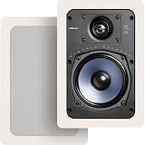 Polk Audio RC55i 2-Way In-Wall Speakers (Pair, White)