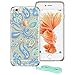 iPhone 6 Plus Case,iPhone 6s Plus Case, ESR Totem Henna Mandala Floral Pattern Design with Soft TPU Bumper+Hard PC Back Cover for 5.5