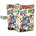 Unique! Marvel Comic Captain America Avengers Pattern Slim Wallet Card Flip Stand Leather Pouch Case Cover For Apple iphone 6