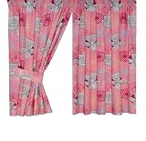 Character World Me To You Socks Curtains with Tie Backs, 72 Inch