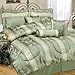 Read Wyndham House™ 7pc Jacquard Queen Size Comforter Set Details Wyndham House™ 7pc Jacquard Queen Size Comforter Set