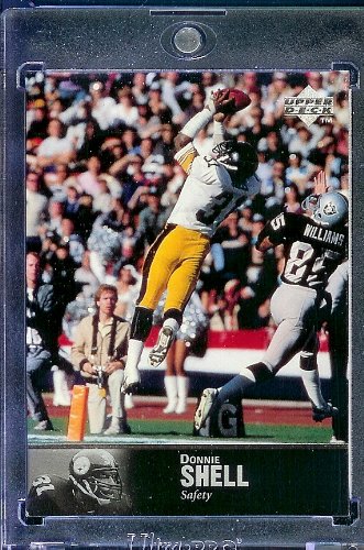 1997 Upper Deck Legends # 24 Donnie Shell Pittsburgh Steelers Football Card - Mint !!
