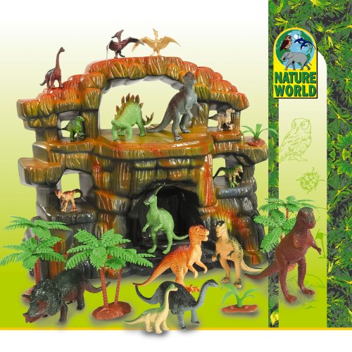 Childrens Toyshop  Toys : Simba Nature World Dinosaur Playset
