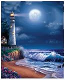 Review Copa  / Midnight Lighthouse Terry Velour Deluxe Brazilian Jumbo Beach Towel/Blanket