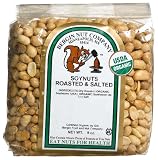 Bergin Nut Company Organic Soynuts Lighted Salted, 9-Ounce Bags (Pack of 6)