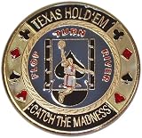 Trademark Basketball Card Guard Poker Button (Multi)