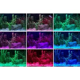 LED AQUARIUM COLOUR CHANGING STRIP LIGHTING SET with WIRELESS CONTROLLER ** FULLY WATERPROOF KIT IDEAL FOR TRANSFORMING AQUARIUMS, FISH TANKS, PONDS, ETC **