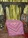 Sari Moti Indian Pink, Blue Tapestry Throw Wall Hanging 60 X 40