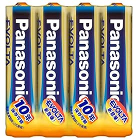 【クリックで詳細表示】Panasonic EVOLTA 単4形乾電池 4本パック LR03EJ/4SE