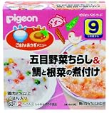 レトルトカップ 五目野菜ちらし&鯛と根菜の煮付け 60g&times;2パック