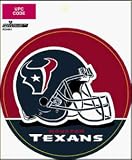 HOUSTON TEXANS 5 INCH ROUND DECAL.