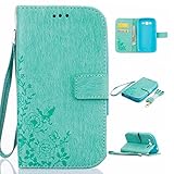 UNEXTATI Galaxy Grand Neo I9060 ケース 高品質 PUレザー 手帳型ケース 衝撃吸収 カバー カード収納 全面保護 Samsung Galaxy Grand Neo I9