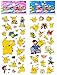 3 Sheets Puffy Dimensional Scrapbooking Party Stickers-FREE USA SHIPPING - PIKACHU
