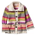 Toddler Girl's Genuine Kids from OshKosh Multicolor Long-sleeve Strip Sweater 4T