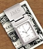 Personalized Watch Money Clip