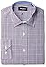 Nautica Men's Glen Plaid Spread Collar Dress Shirt