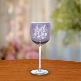 Lenox Crystal Etchings Balloon Wine(s) - Amethyst